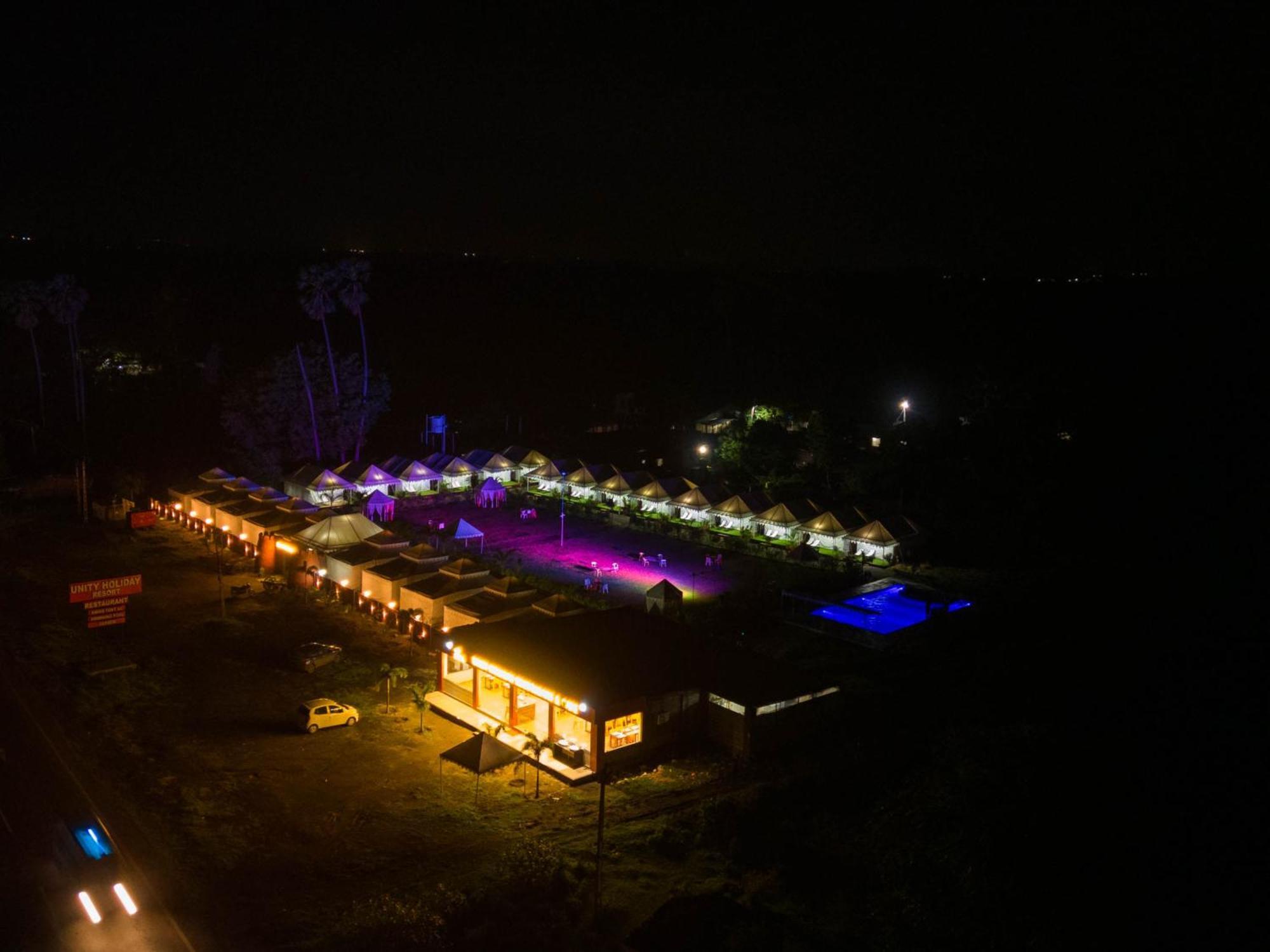 Unity Holiday Resort, Statue Of Unity Kevadia Exteriör bild