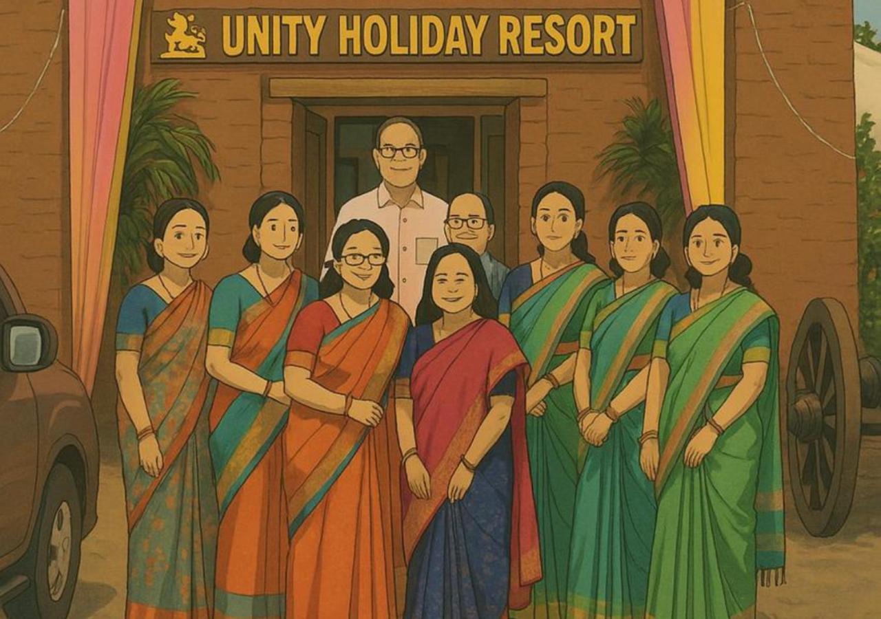Unity Holiday Resort, Statue Of Unity Kevadia Exteriör bild